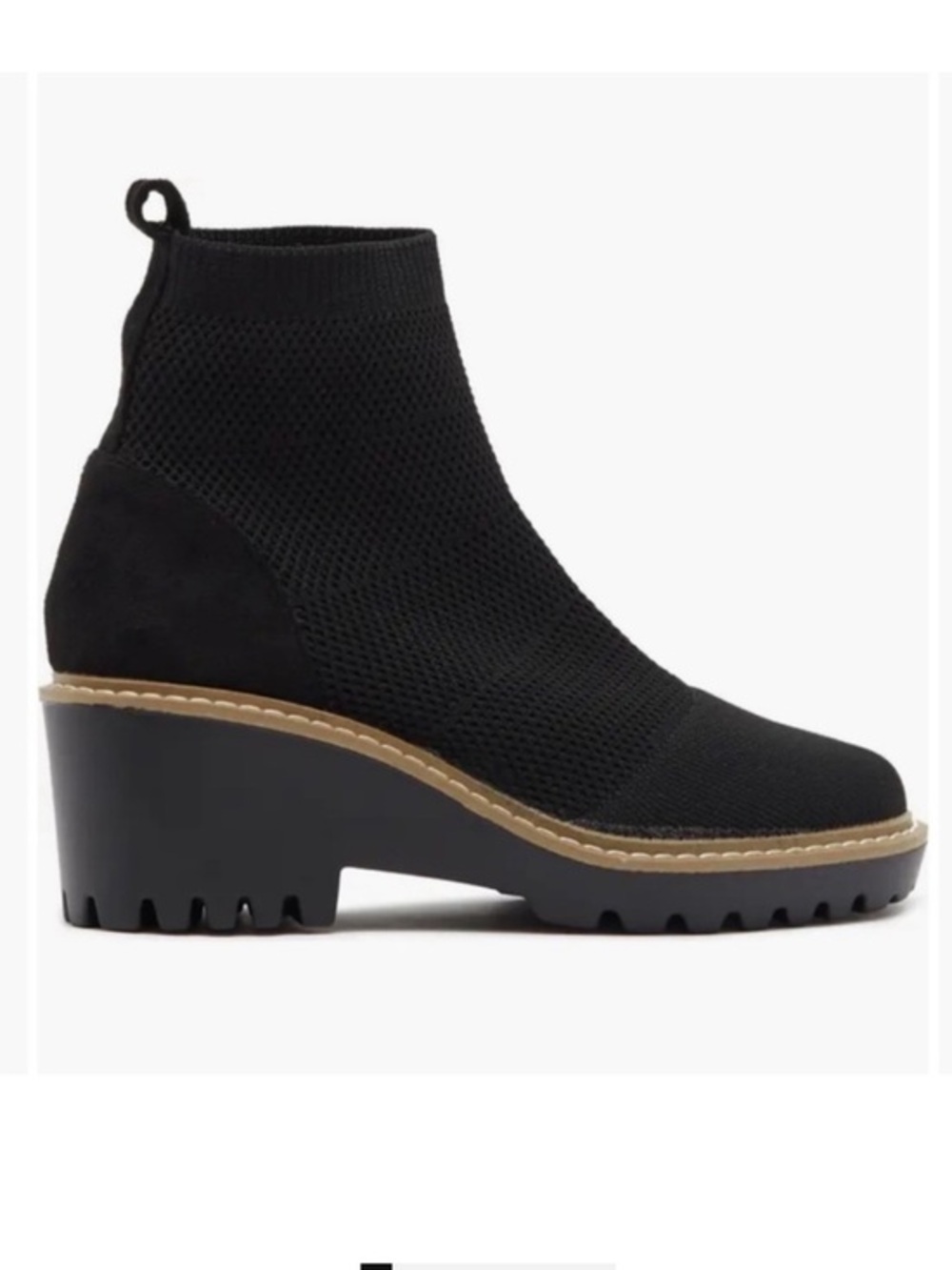 Nicole Miller LeLe Platform Sock Booties sz 7